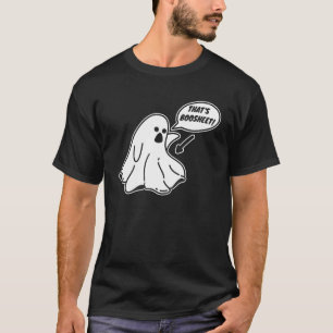 Camiseta Folha de Boo Folha Fantasma Fetch Spook Halloween
