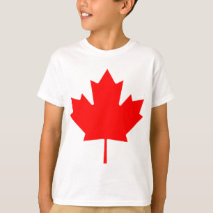Camiseta Folha de bordo canadense