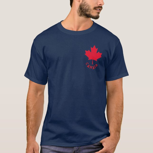 Camiseta Folha de Bordo Canadense (Frente)
