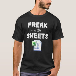 Camiseta Folha de Cálculo do Contabilista Engraçado em Folh