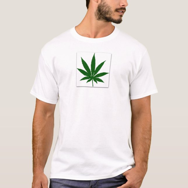 Camiseta Folha de cânhamo (Frente)