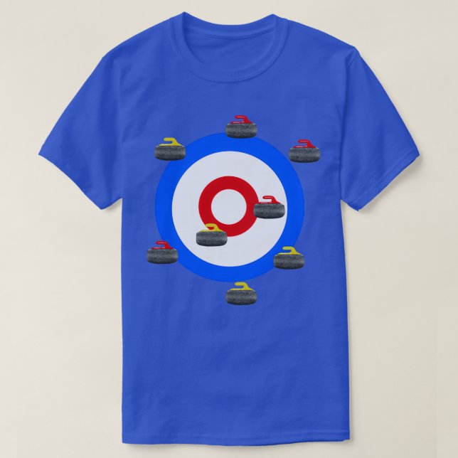 Camiseta Folha de curvas com Rochas e vassouras (Frente do Design)