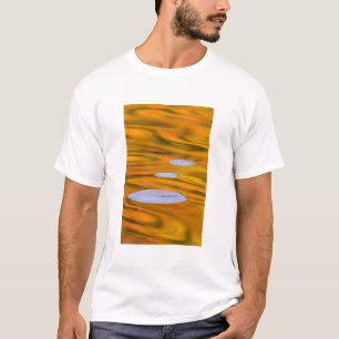 Camiseta Folha de lírio em água laranja, Canadá
