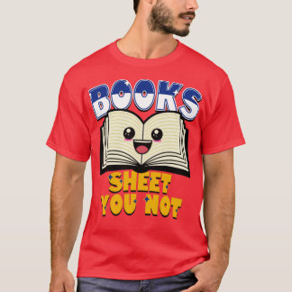 Camiseta Folha de Livros Não