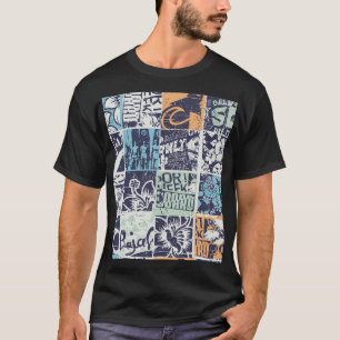 Camiseta Folha de navegação: padrão de colheita de granulaç