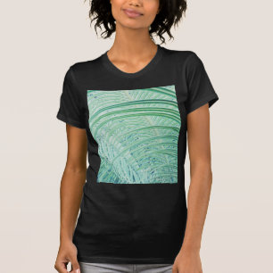 Camiseta Folha de Palmeira de Planta Verde Macia