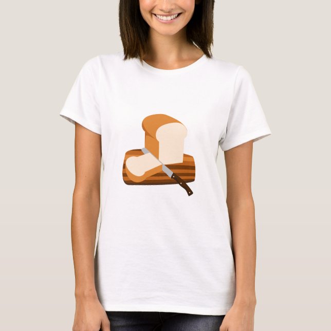 Camiseta Folha de pão (Frente)