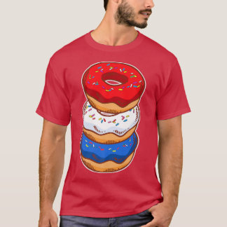 Camiseta Folha de Rosquinha Americana Cuta Lover Baking 4 d