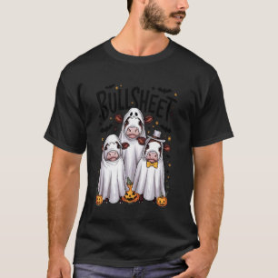 Camiseta Folha de Touro Engraçada Amantes de Vacas das Terr