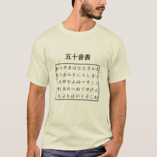 Yabai! (Oh não!) camisa japonesa dos Hiragana