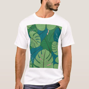Camiseta Folha Tropical Tapeçaria: Vintage Verprocedure