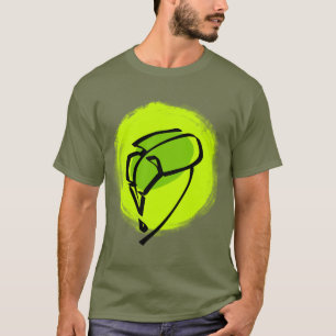 Camiseta Folha Verde