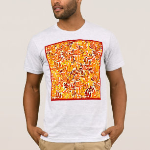 Camiseta Folhagem Colorida de Na moda de Croma Chic