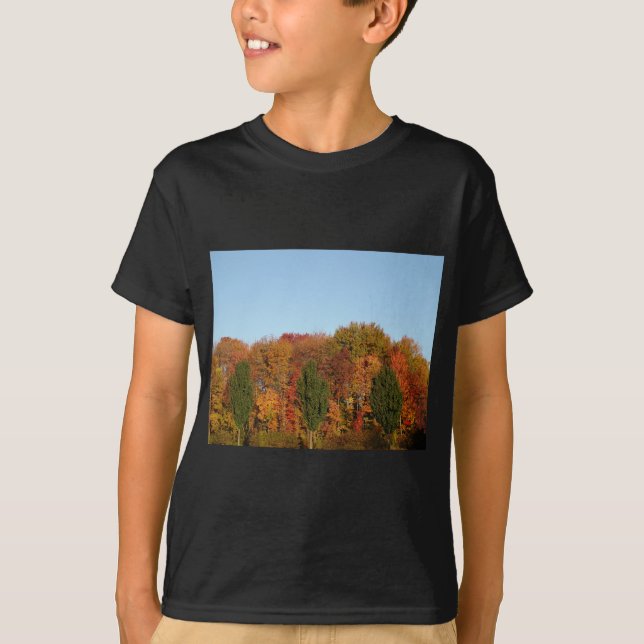 Camiseta Folhagem de outono (Frente)