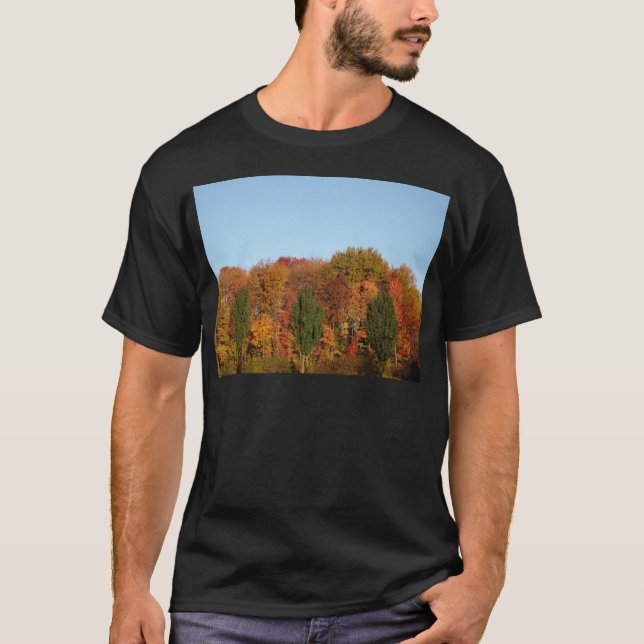 Camiseta Folhagem de outono (Frente)