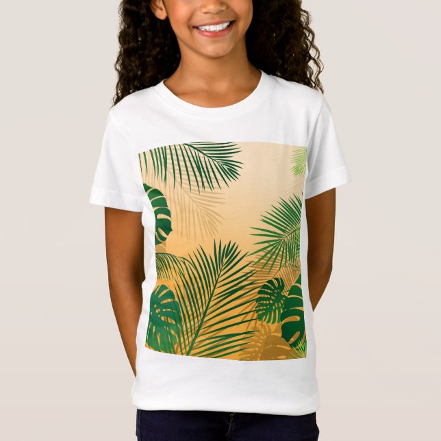 Camiseta Folhas 4 (Frente)