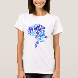 Camiseta Folhas azuis Great Dane