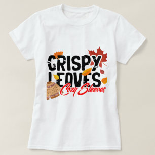 Camiseta Folhas Crispy, Capas Cozy
