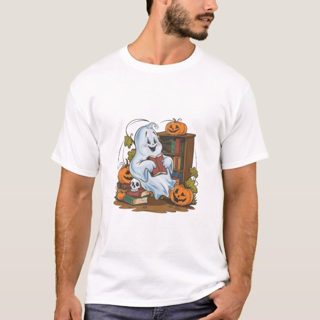 Camiseta Folhas de Bombom Livros Folhas de Outono (Frente)
