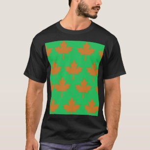 Camiseta Folhas de bordo no outono