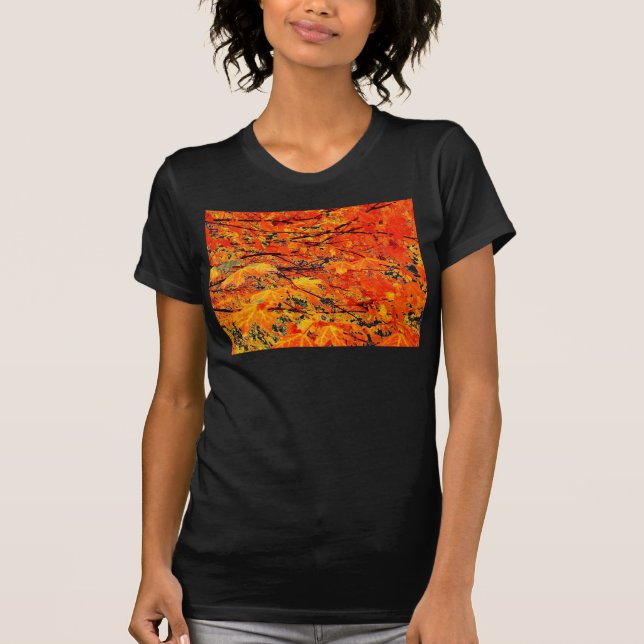 Camiseta Folhas de Bordo Outono (Frente)