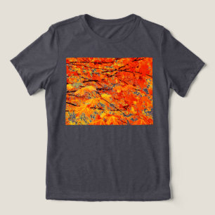 Camiseta Folhas de Bordo Outono