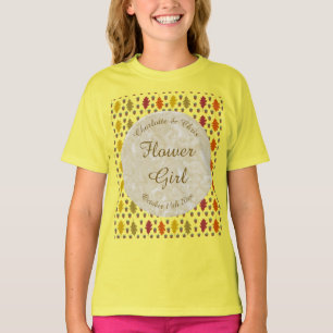 Camiseta Folhas de carvalho e Acorns Fall Autumn Wedsed