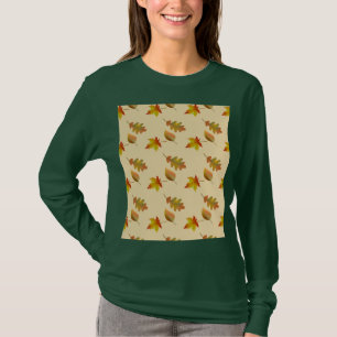 Camiseta Folhas de carvalho, folhas de carvalho, T-Shirt