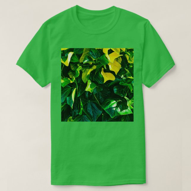 Camiseta Folhas de Curva (Frente do Design)