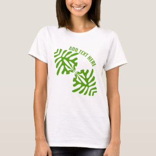 Camiseta Folhas de Estilo Matisse