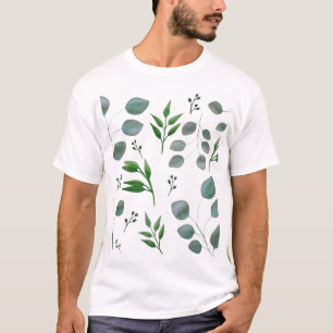 Camiseta Folhas de eucalipto