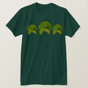 Camiseta Folhas de Ginkgo