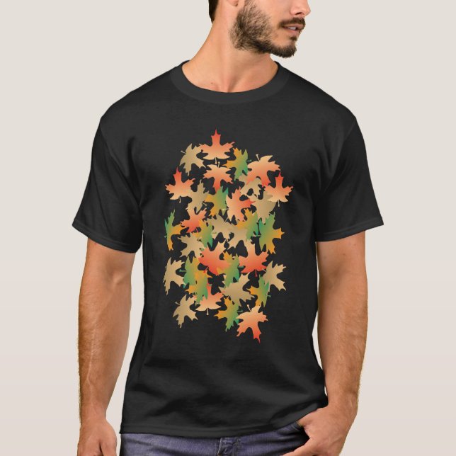 Camiseta Folhas de outono (Frente)