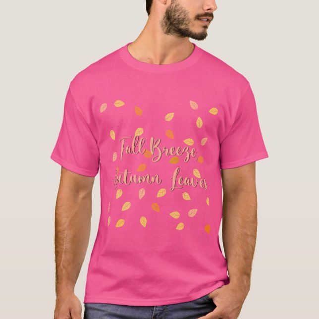 Camiseta Folhas de Outono (Frente)