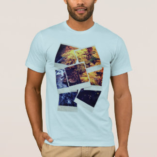 Camiseta Folhas de Outono Com Rio