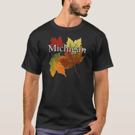 CAMISETA FOLHAS DE OUTONO EM MICHIGAN