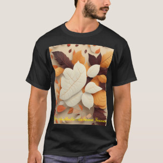 Camiseta Folhas de outono estéticas chic