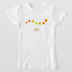 Camiseta Folhas de Outono Lindas