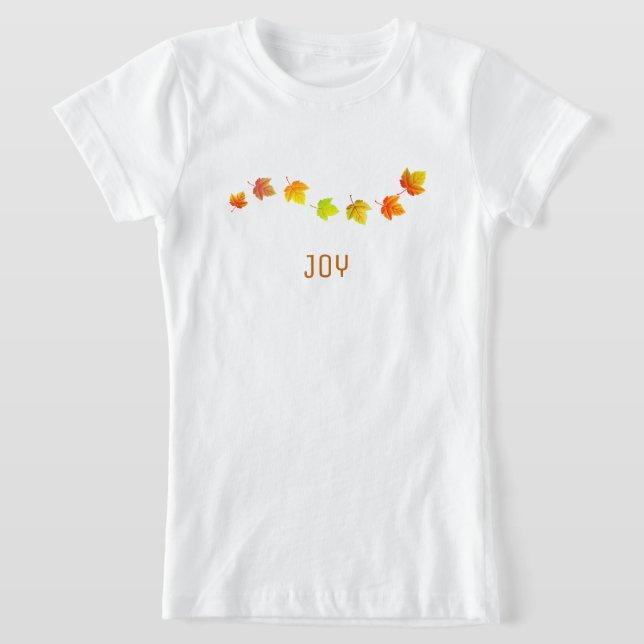 Camiseta Folhas de Outono Lindas (Postura )