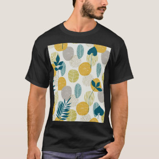 Camiseta Folhas de outono, padrão perfeito de colheita.