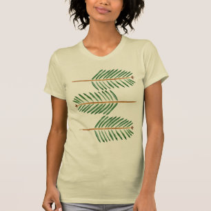 Camiseta Folhas de palmeiras