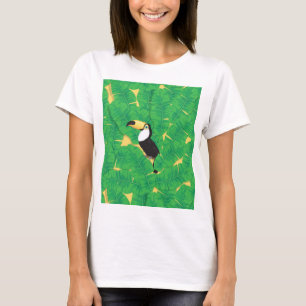 Camiseta Folhas de tucano e de banana