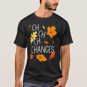 Camiseta Folhas do Mapeamento de Alterações Ch Ch