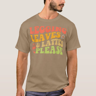 Camiseta Folhas e Latas da Legenda Por Favor Retrair Queda 