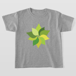 Camiseta Folhas Exuberantes e Alegres.