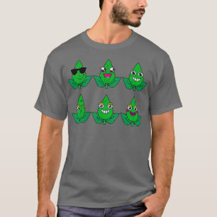 Camiseta Folhas Fazendo Festa - Para Floristas E Jardineiro