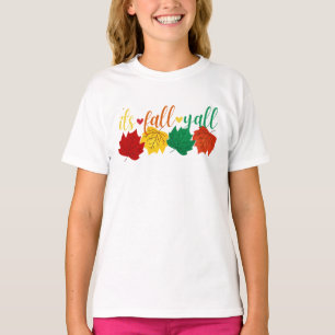 Camiseta Folhas Gráficas do outono: T-shirt do outono