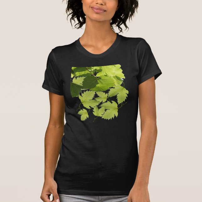 Camiseta Folhas Verdes de Videira (Frente)