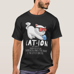 Camiseta Folheto de Catiões de Professores de Química Cat