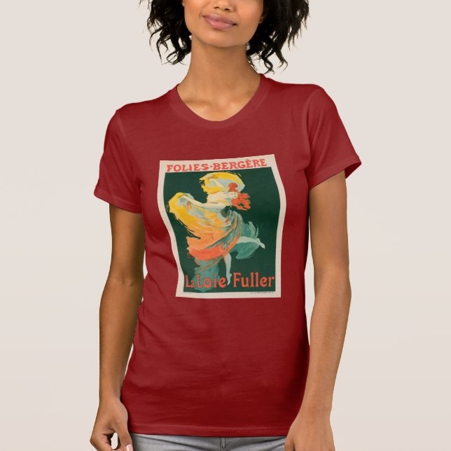 Camiseta Folies Bergère T vermelho (Frente)